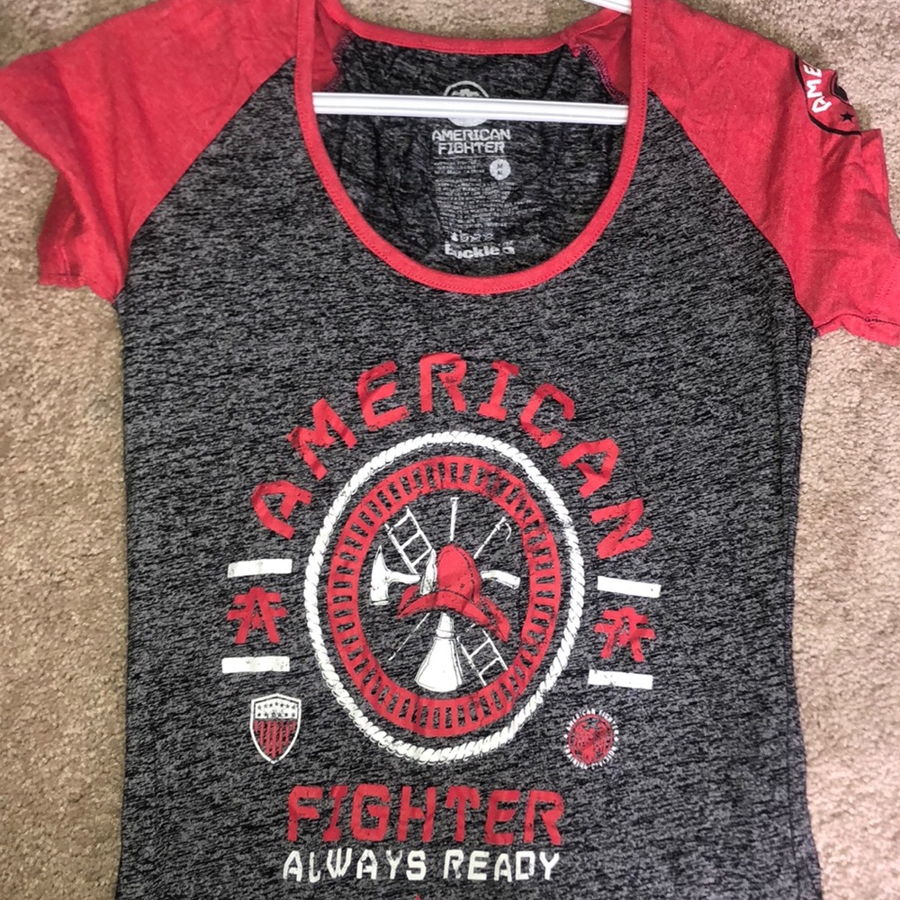 American fighter shirt